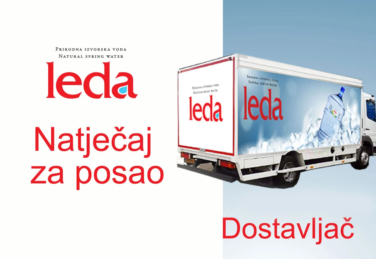Natječaj za posao vozača / dostavljača