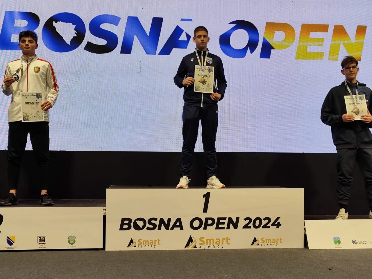 Karate klub Široki Brijeg uspješan na Bosna Openu s dva zlata i tri bronce