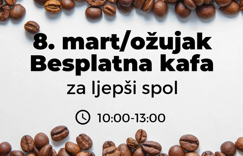 Fabrika coffee časti Mostarke: Besplatna kava za Dan žena