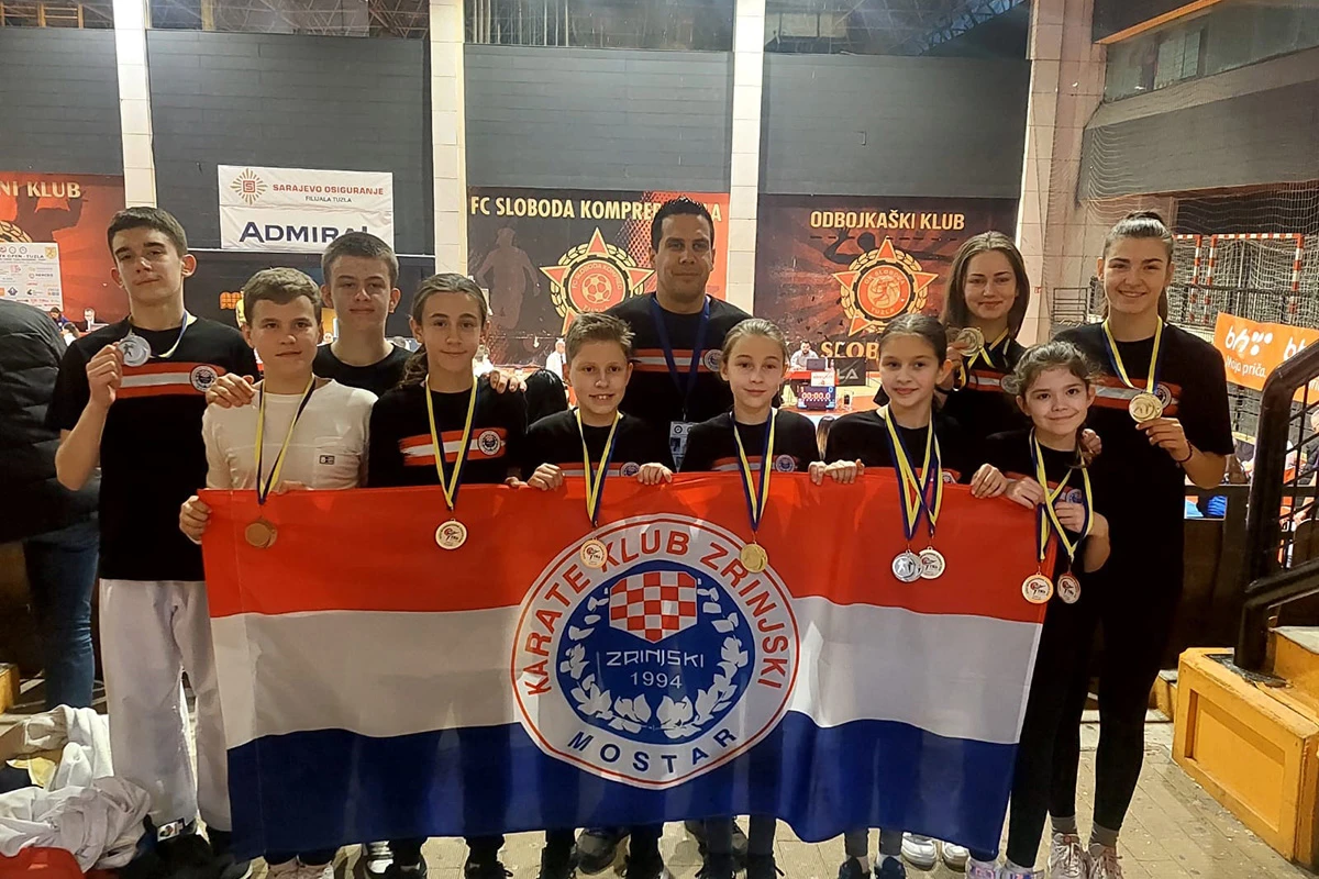 Sjajan vikend za mostarski Karate klub Zrinjski