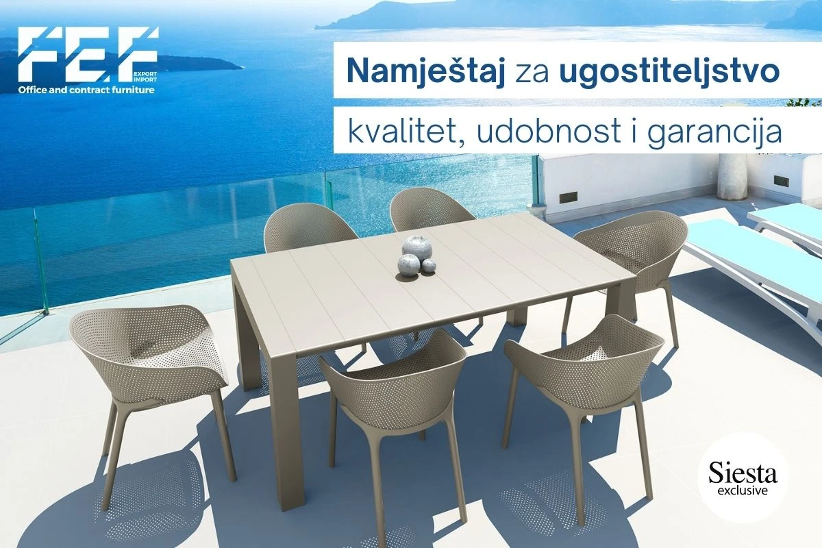 Vaša destinacija za ekskluzivni namještaj u ugostiteljstvu