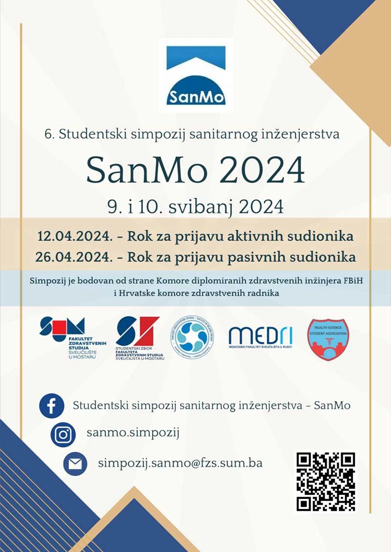 Najava: Šesti studentski simpozij sanitarnog inženjerstva