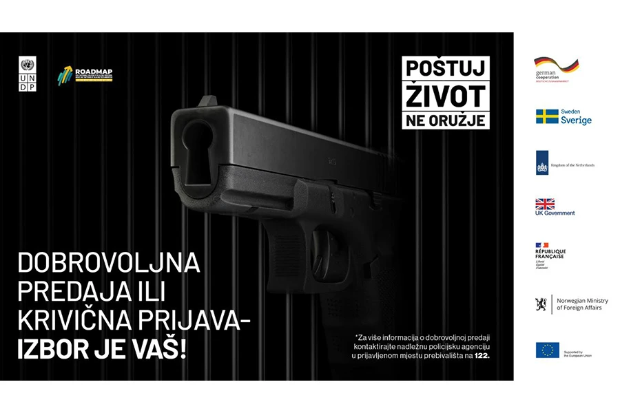 Bez straha od sankcija za miran san: Predajte nelegalno oružje, spriječite tragediju!