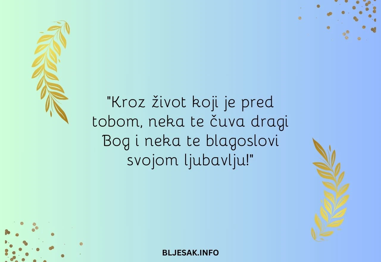 Čestitka za krizmu