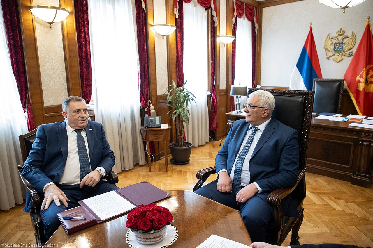 BiH uputila protestnu notu Crnoj Gori zbog Dodikovog sastanka 