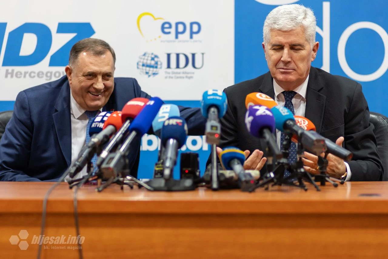 Dodik se pobrinuo za opuštenu atmosferu nakon sastanka u Mostaru