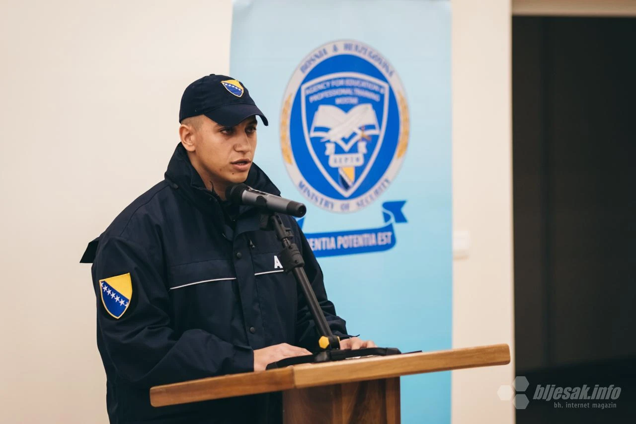 FOTO Mostar – Kadrovsko popunjavanje: MUP HNŽ dobio 30 mlađih inspektora