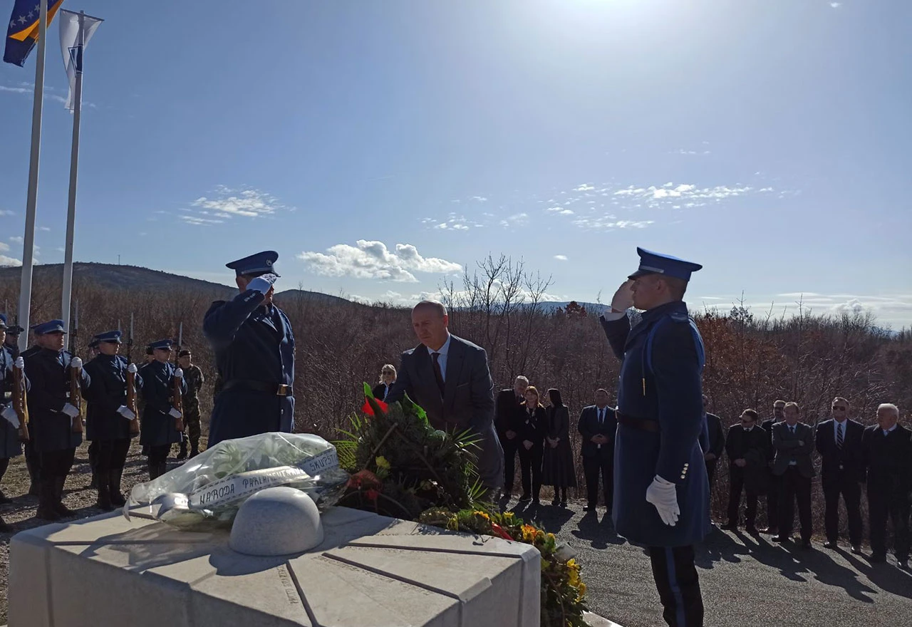 VIDEO Mostar - Dvadeset godina od pogibije makedonskog predsjednika