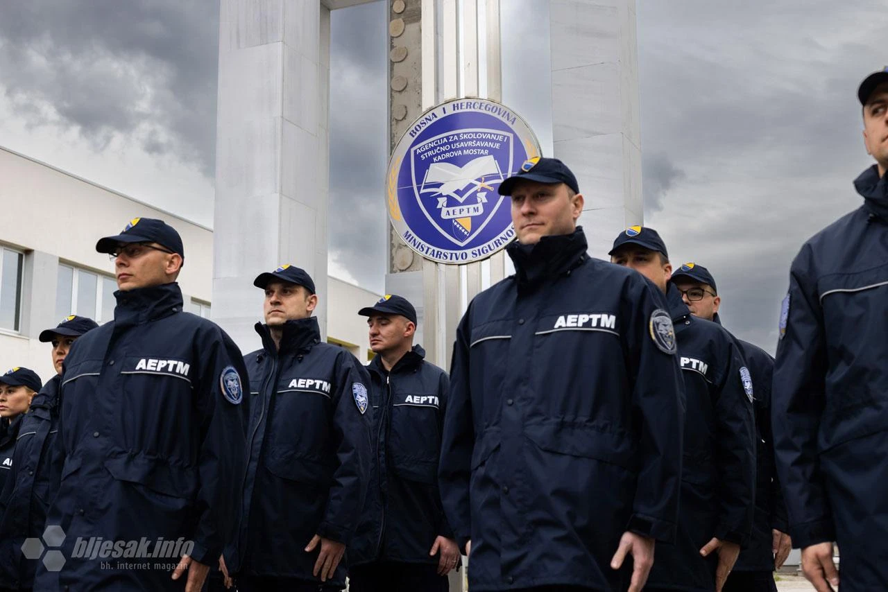 U Mostaru održana promocija XVI generacije kadeta Granične policije BiH