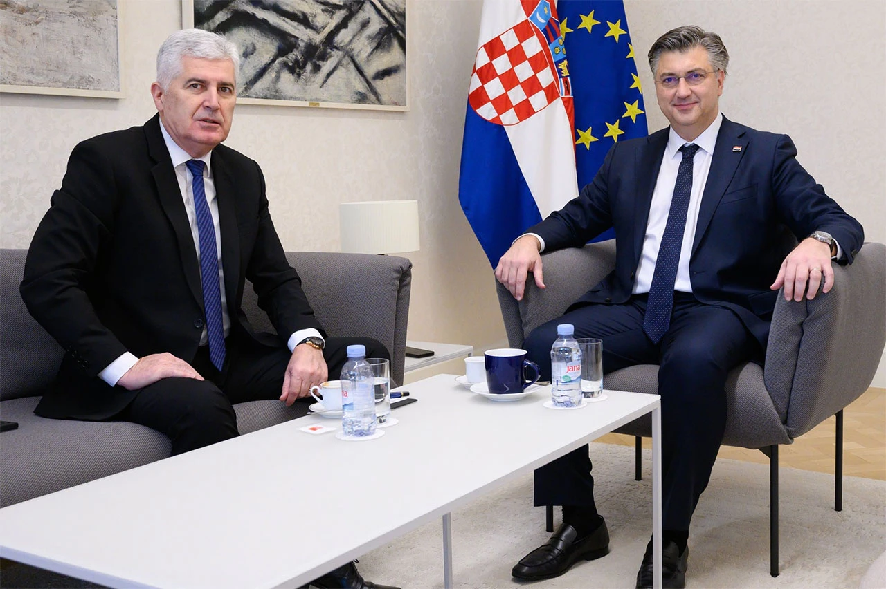 O Izbornom zakonu: Čović u Zagrebu kod Plenkovića