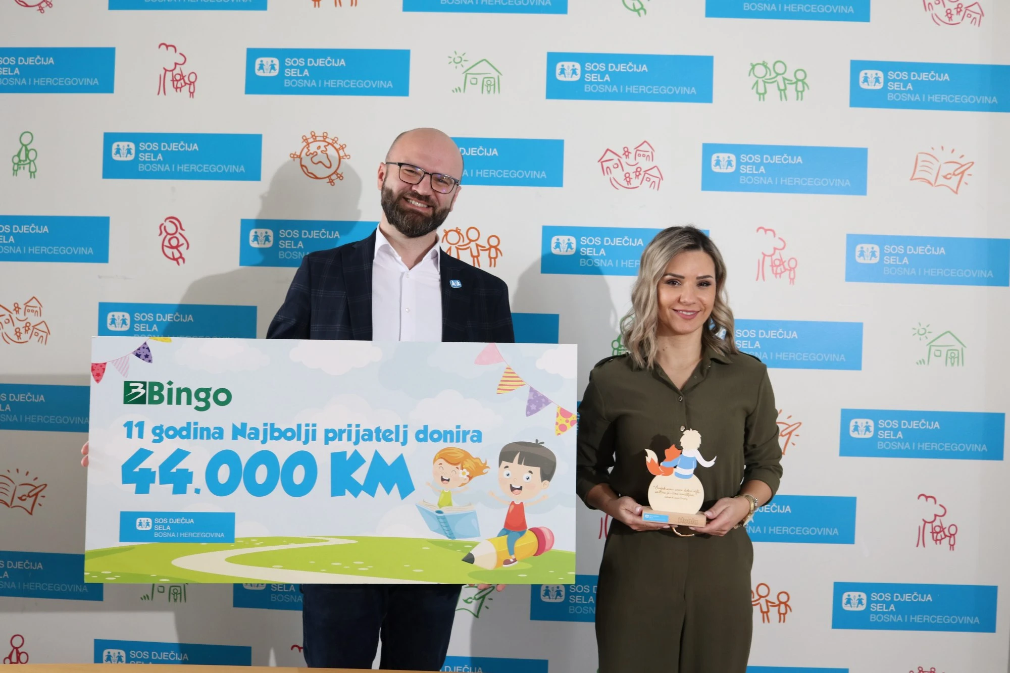 Bingo već 11 godina najbolji prijatelj SOS Dječjih sela u BiH