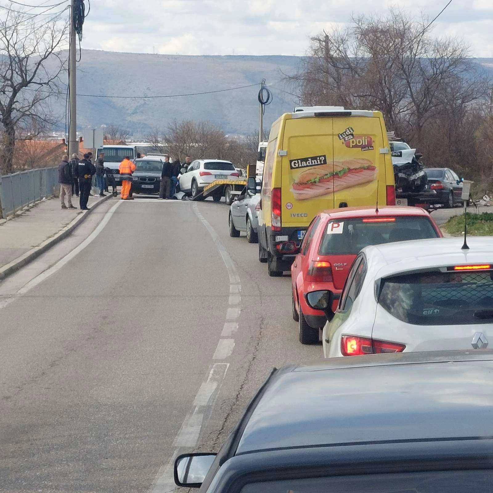 Prometna nesreća u Dračevicama - sudarila se četiri automobila