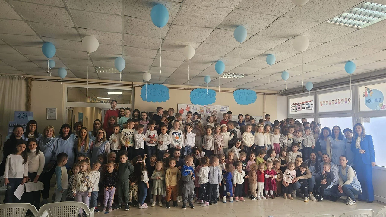 FOTO | Dječji vrtić Ljubuški proslavio 48. rođendan