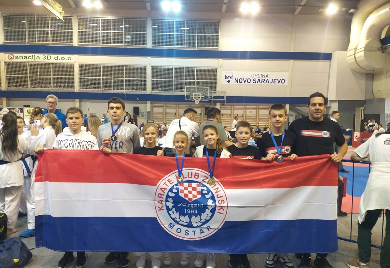 Karate klub Zrinjski uspješan u BiH i Sloveniji