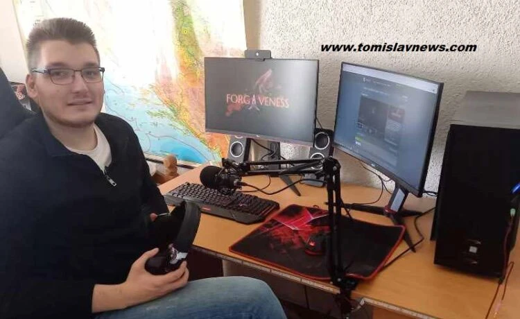 Matej Vidović iz Tomislavgrada jedan je od malobrojnih autora videoigara u BiH