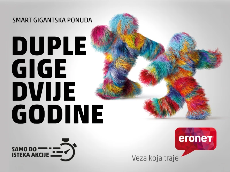Jedinstvena Eronet ponuda ograničenog trajanja