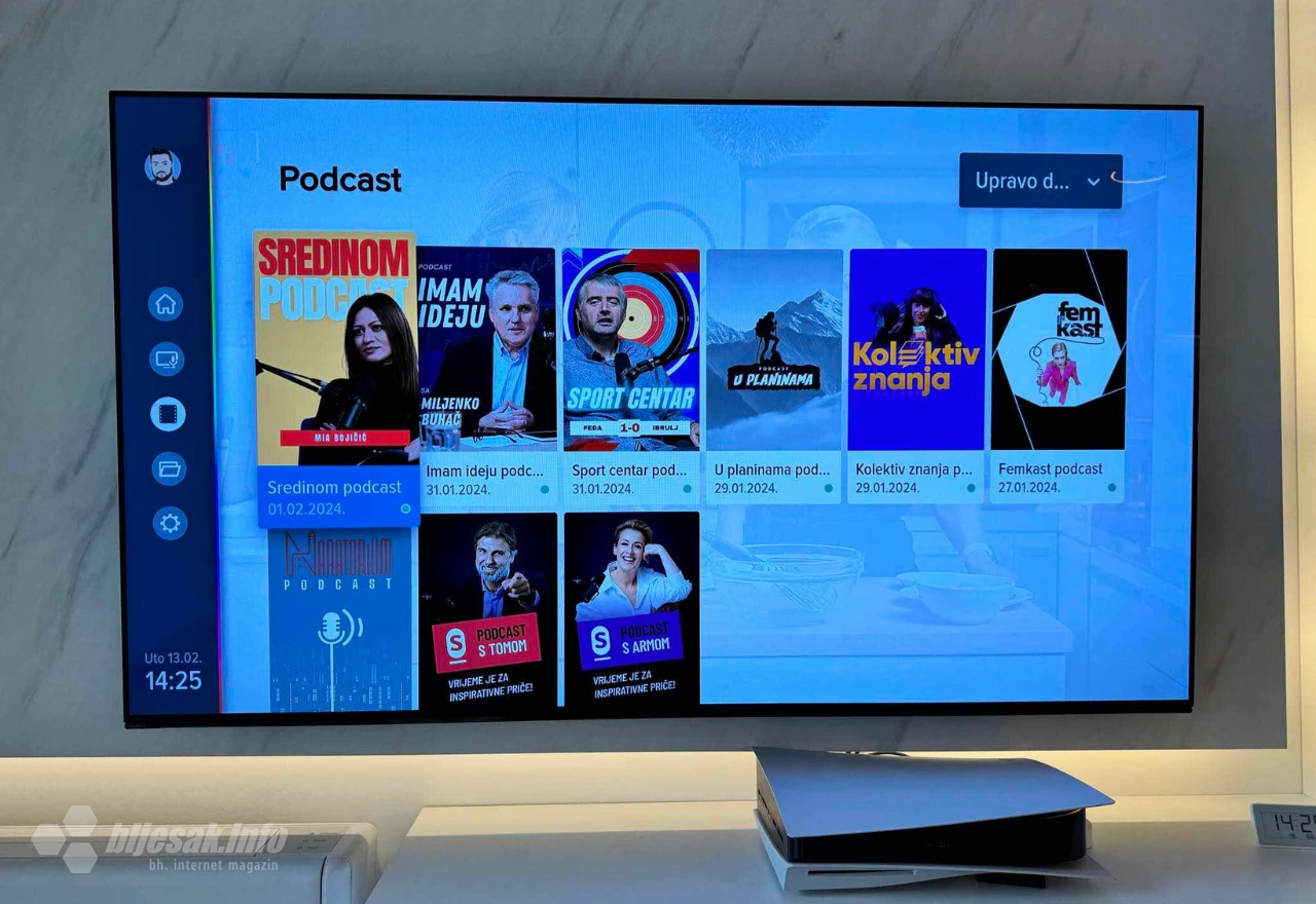 Bljesak, kao bh. lider podcasta, od danas i u ponudi Telemach EON Video Kluba