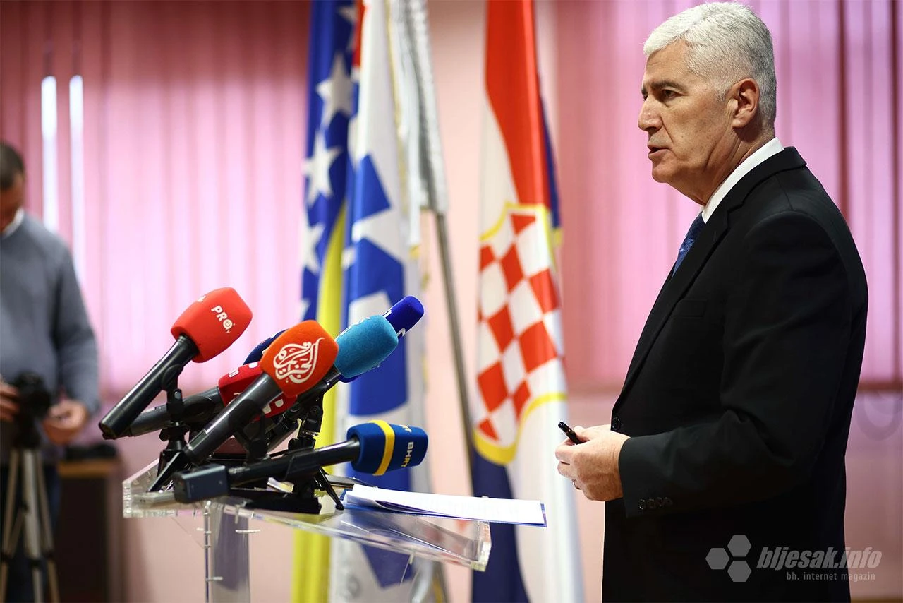 Čović najavio ''ustavoljublje'' i poslao poruku partnerima i strancima oko Mostara i plina
