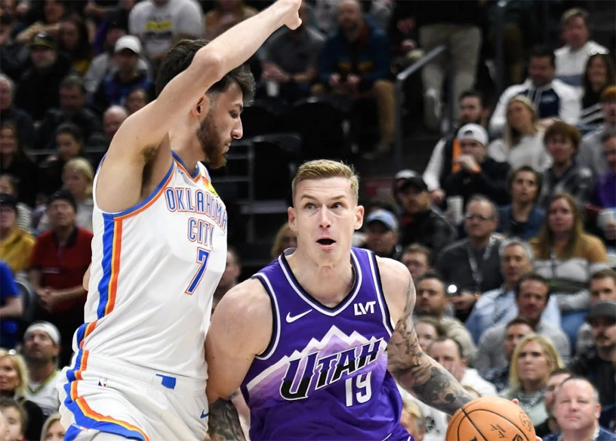 Utah svladala Oklahomu, tri koša Šamanića