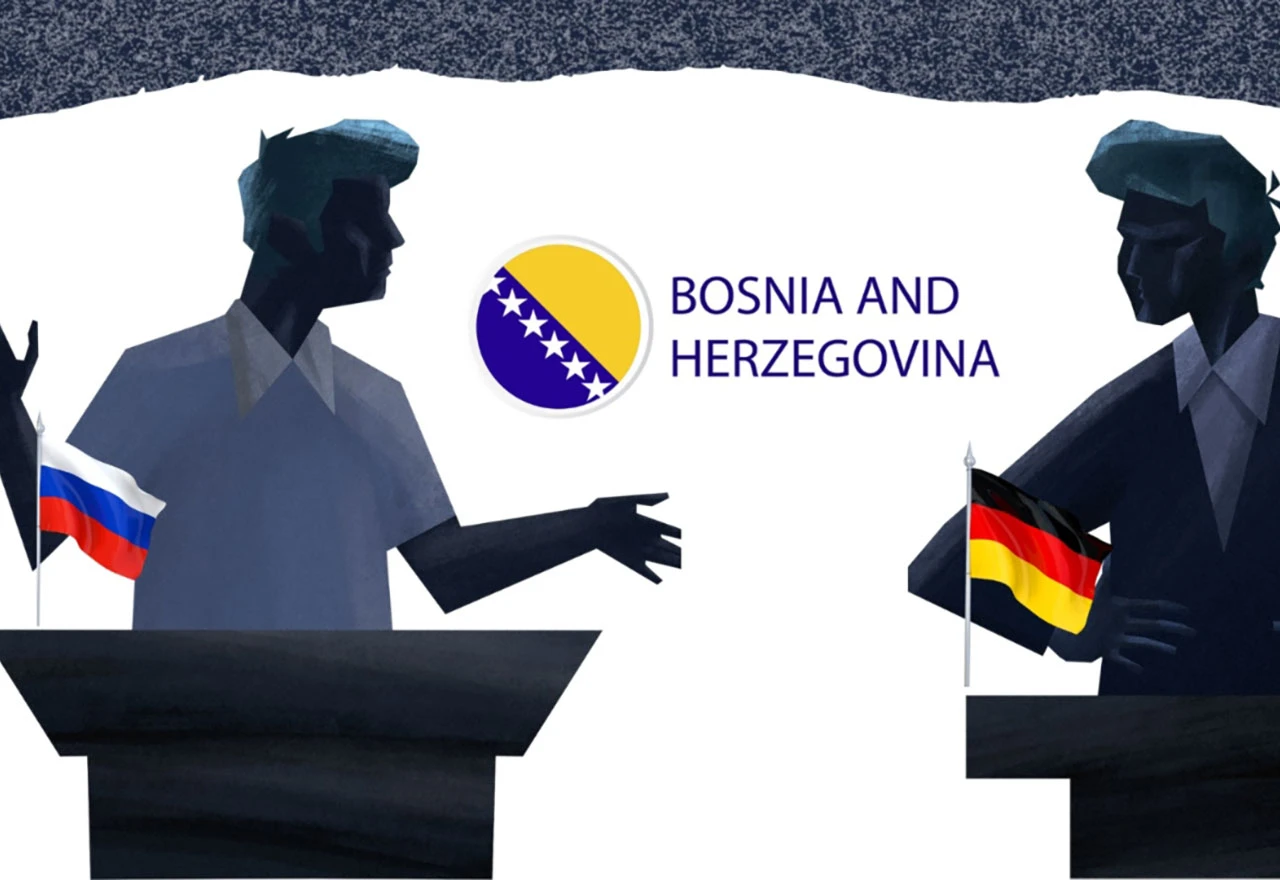 Prepucavanje Njemačke i Rusije oko BiH 