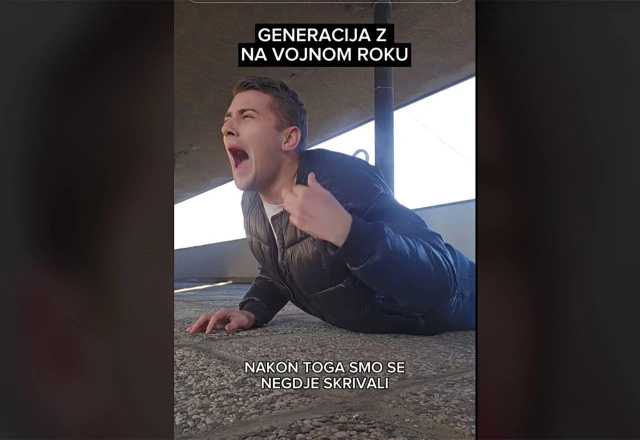 VIDEO | Na urnebesan način objašnjeno kako bi se nove generacije ponašale kada bi se uveo obvezni vojni rok