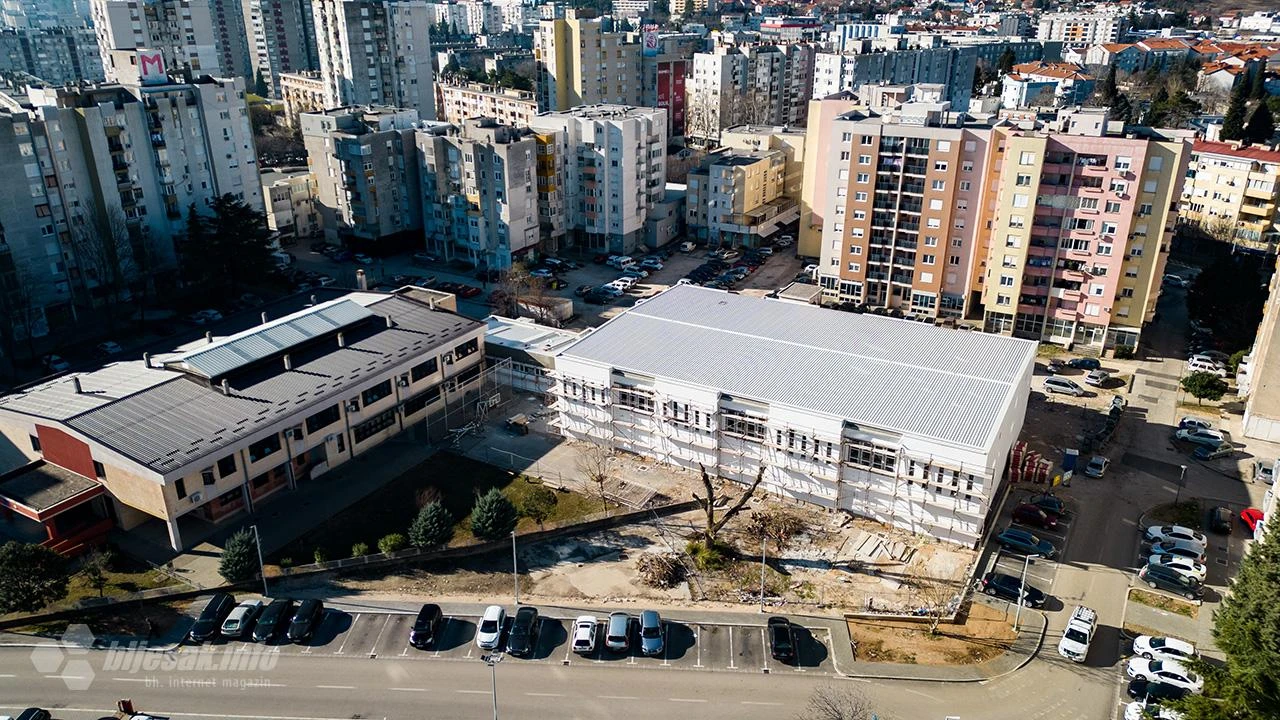 Bliži se kraj radova na školskoj dvorani u Mostaru