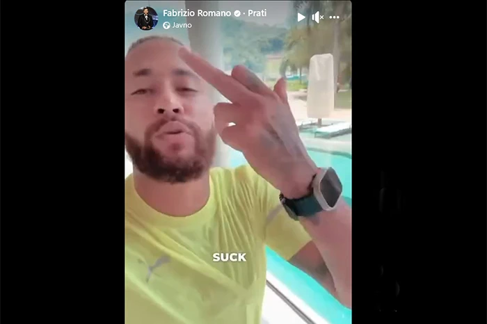 VIDEO | Neymar odgovorio hejterima uz srednji prst: ''Popu**** ga''