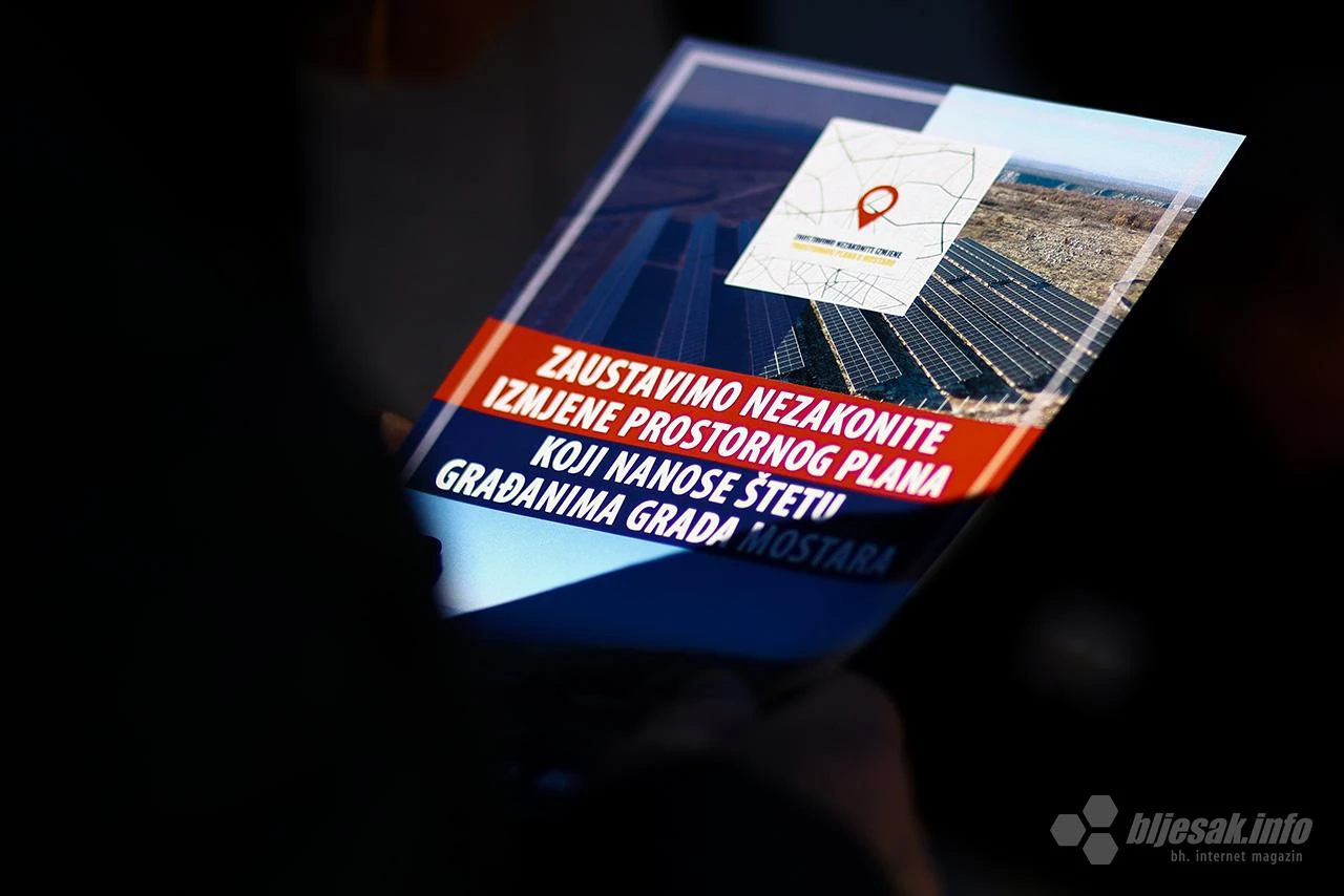 Građani Mostara ne odustaju: Nije riječ o solarima, Grad radi nezakonito bez Javne rasprave