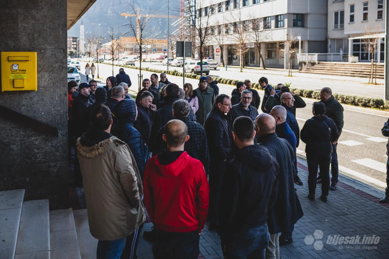 Štrajk upozorenja djelatnika HP Mostar: Sve se raspada
