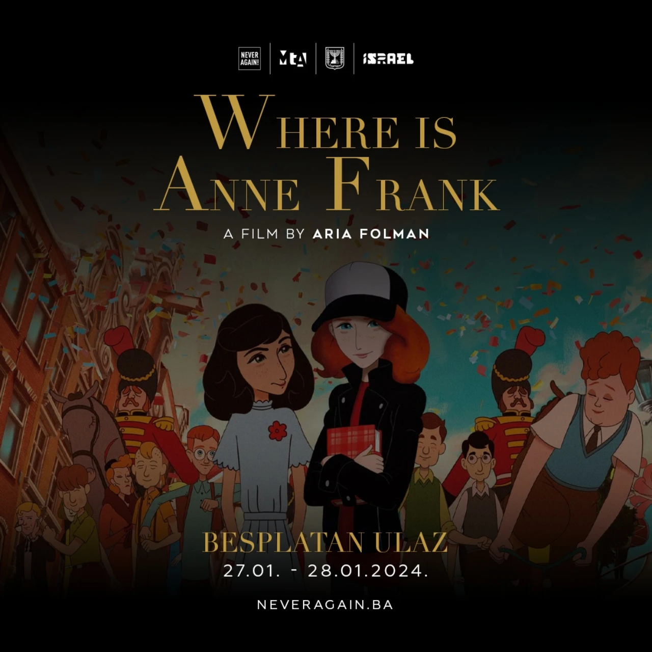 Besplatne filmske projekcije u Mostaru: Učimo o holokaustu!