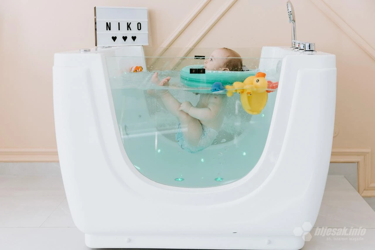Posjetili smo prvi baby spa u Hercegovini i upoznali bebu Niku