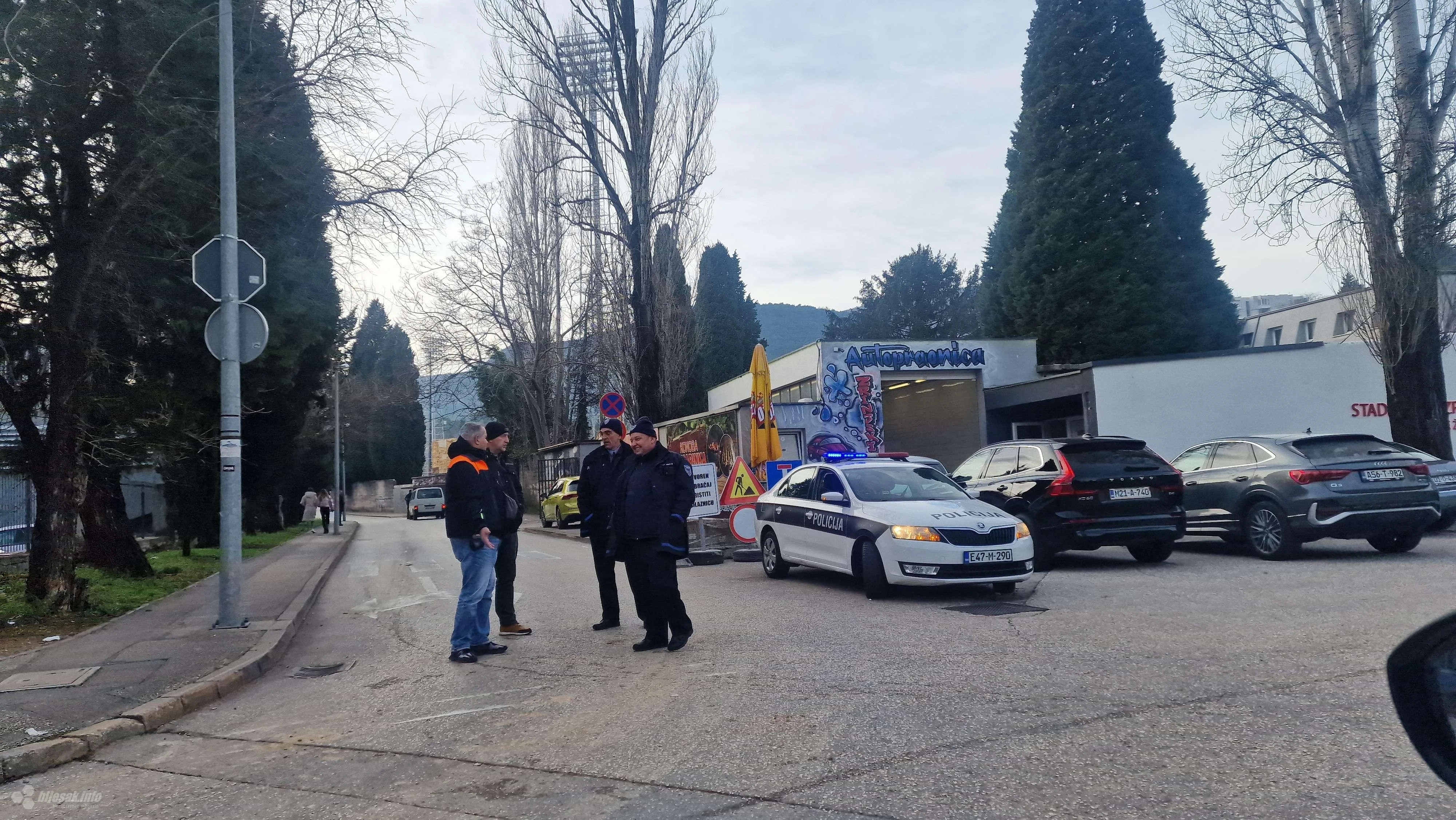 Regulacija prometa kod stadiona HŠK Zrinjski zbog sanacije Ulice kralja Petra Krešimira IV.