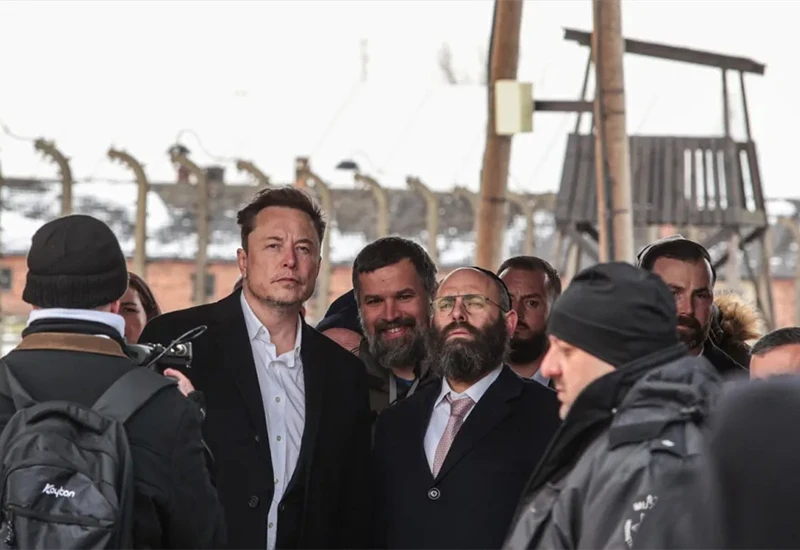 Musk posjetio Auschwitz i poručio: ''Na X-u je manje antisemitizma  nego drugdje''