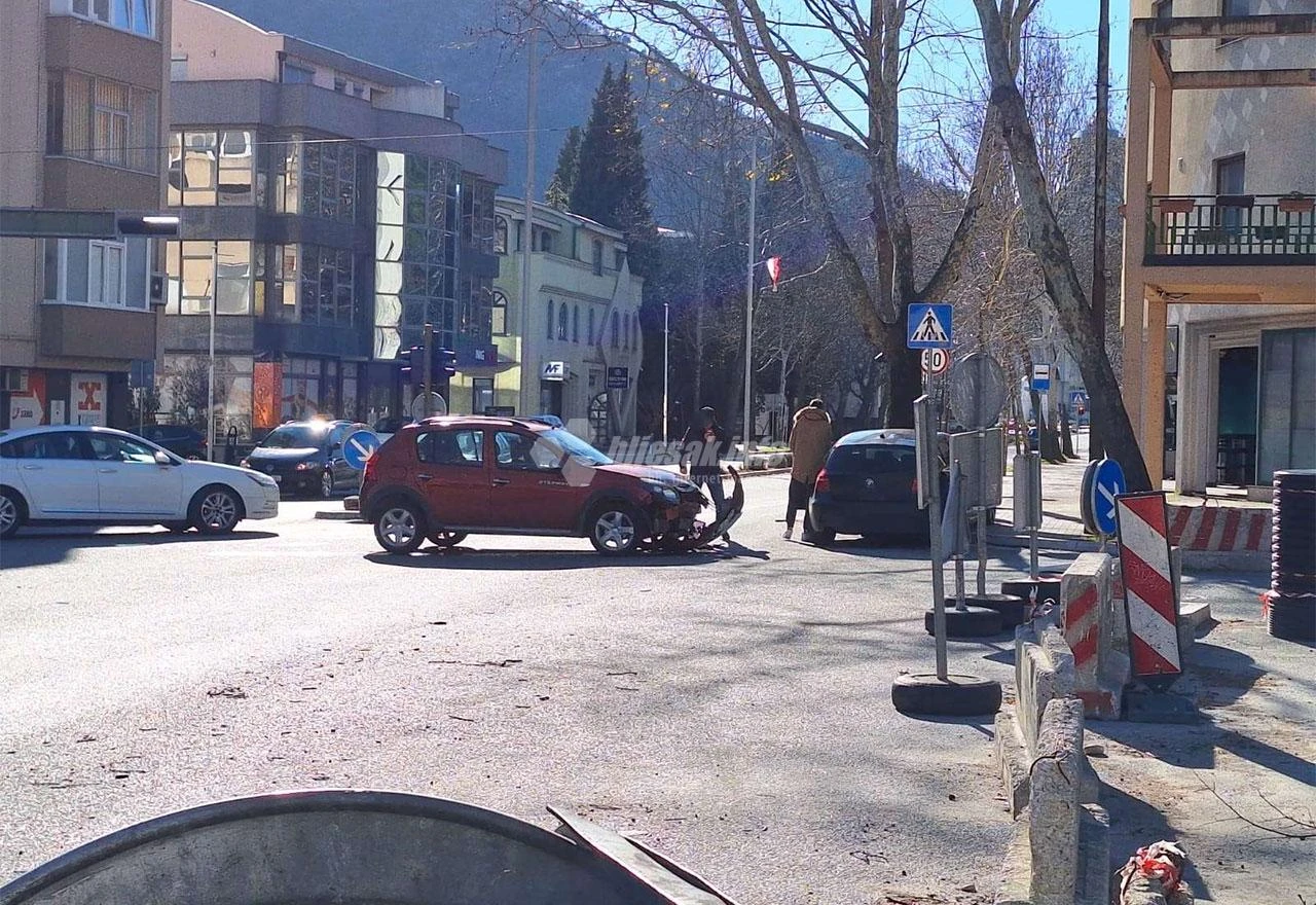 Mostar: Prometna nesreća kod Spajalice