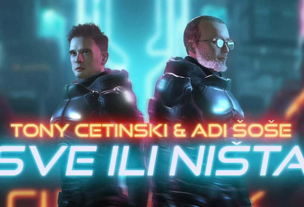 Najnoviji glazbeni duet Tonyja Cetinskog i Adija Šoše snimljen uz pomoć umjetne inteligencije