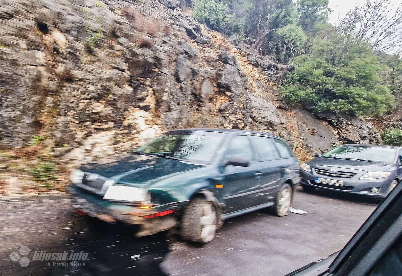 Prometna na cesti Vojno-Raštani bez ozlijeđenih