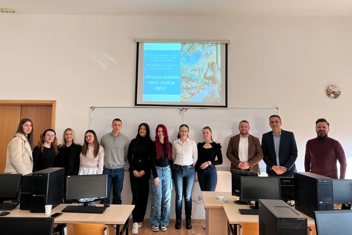 Umjetnost povezivanja okusa u Mostaru -  Iz kabineta u kuhinju, kroz viziju studenata
