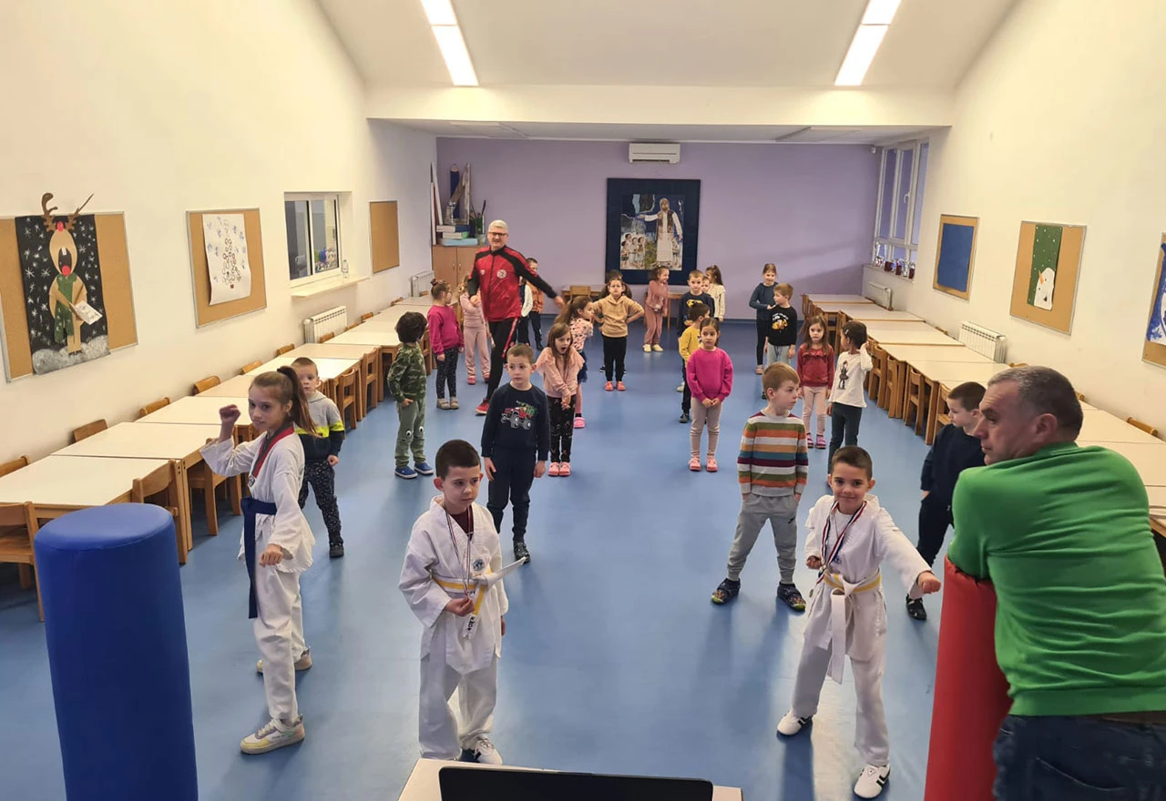 Čapljinski vrtićani učili o disciplini