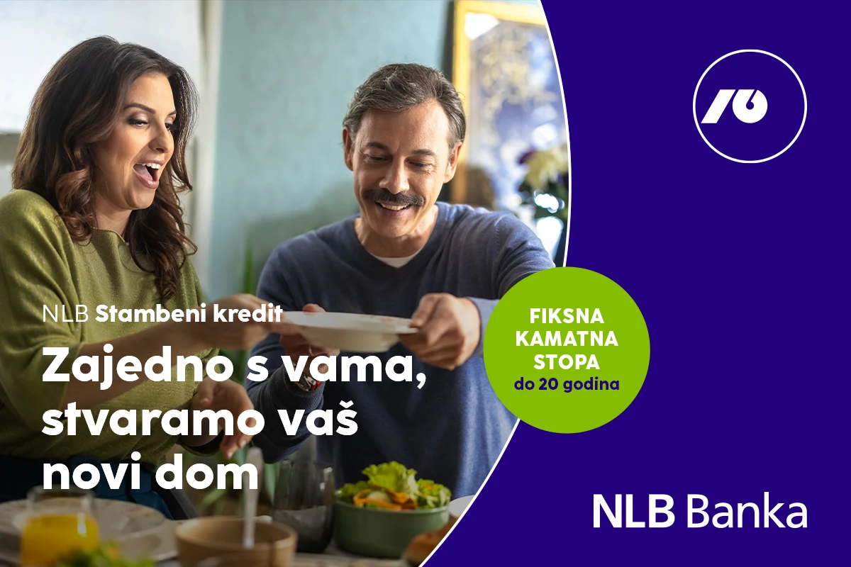 Sa stambenim kreditom NLB Banke Sarajevo stvarate vaš novi dom