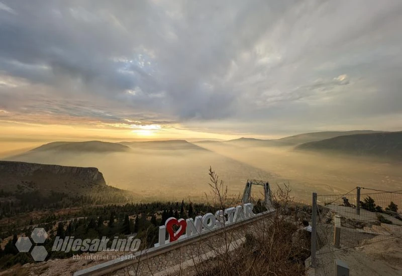 Opet nezdrav zrak u Mostaru
