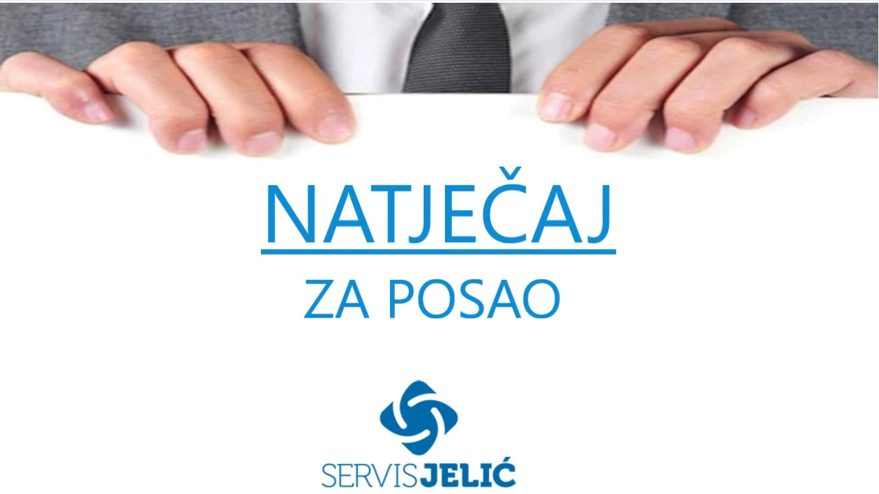 Natječaj za prijem radnika u radni odnos
