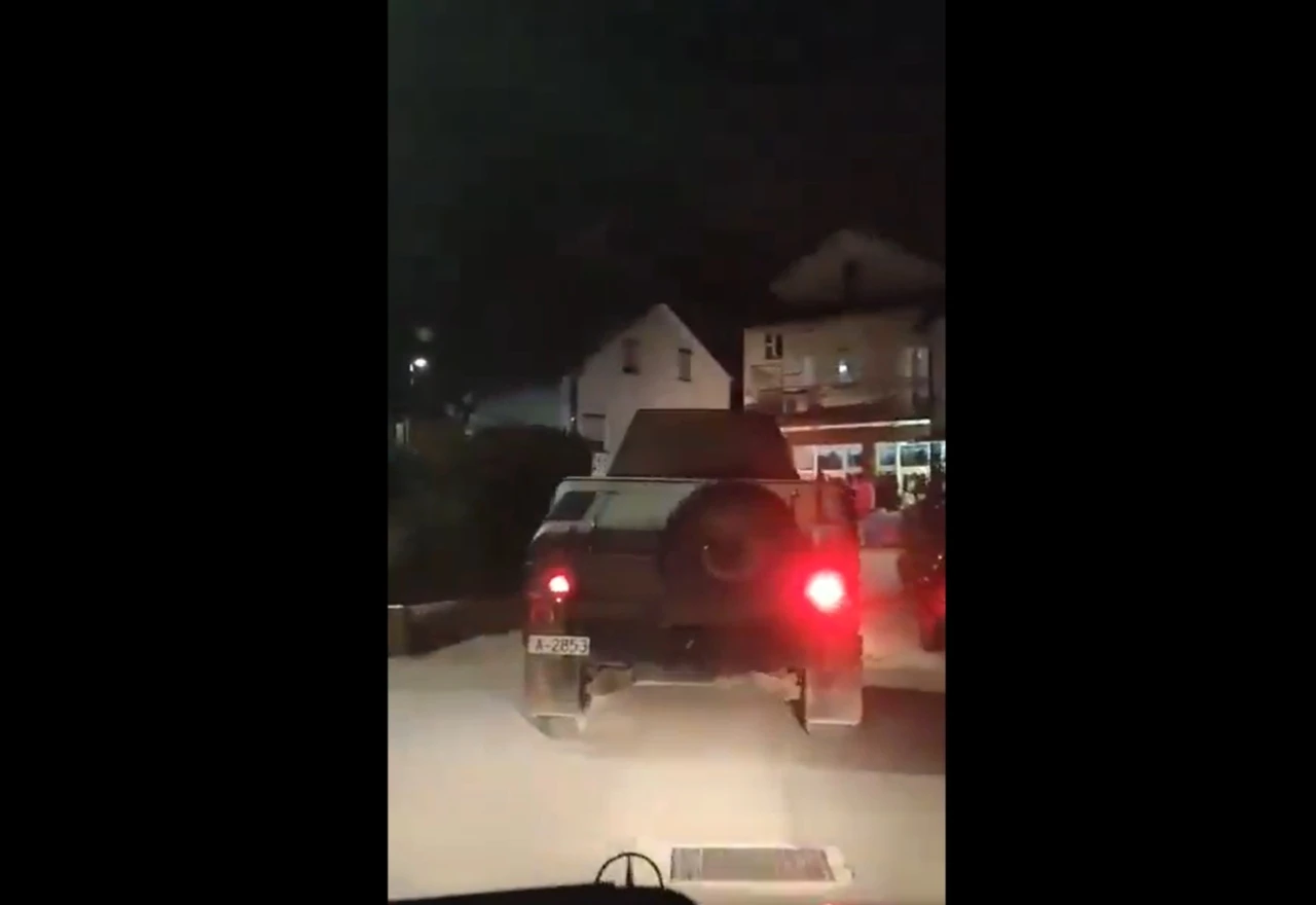 VIDEO | EUFOR-ovi oklopnjaci na širokobriješkim ulicama
