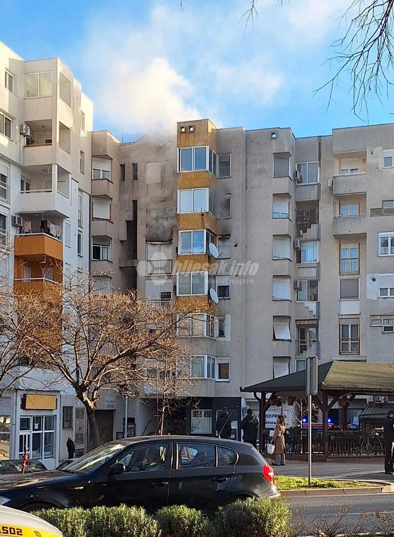 VIDEO | Vatrogasci objavili snimku intervencije: Požar u stanu iz drugog kuta