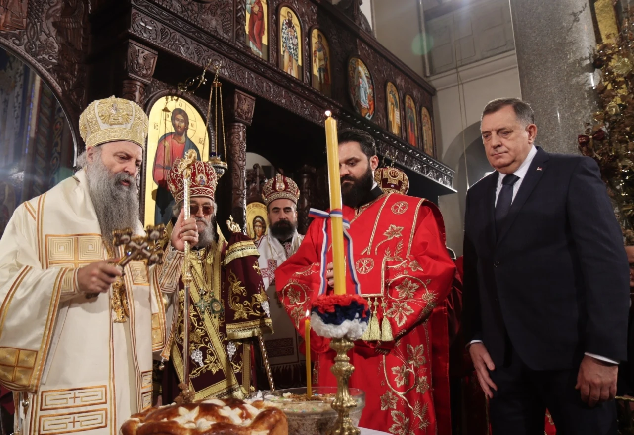 Patrijarh Porfirije: RS je izraz vjekovne težnje Srba da živi u slobodi, pravdi i miru 