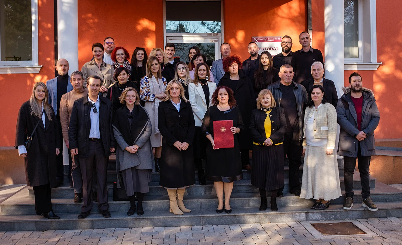 Novogodišnji prijem povodom uspješne akreditacije Univerziteta „Džemal Bijedić“ 