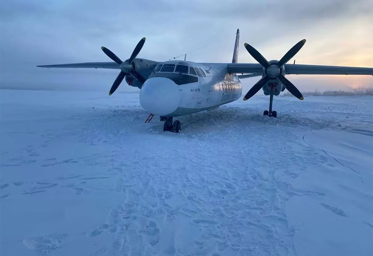 Ruski avion umjesto na pistu sletio na zaleđenu rijeku