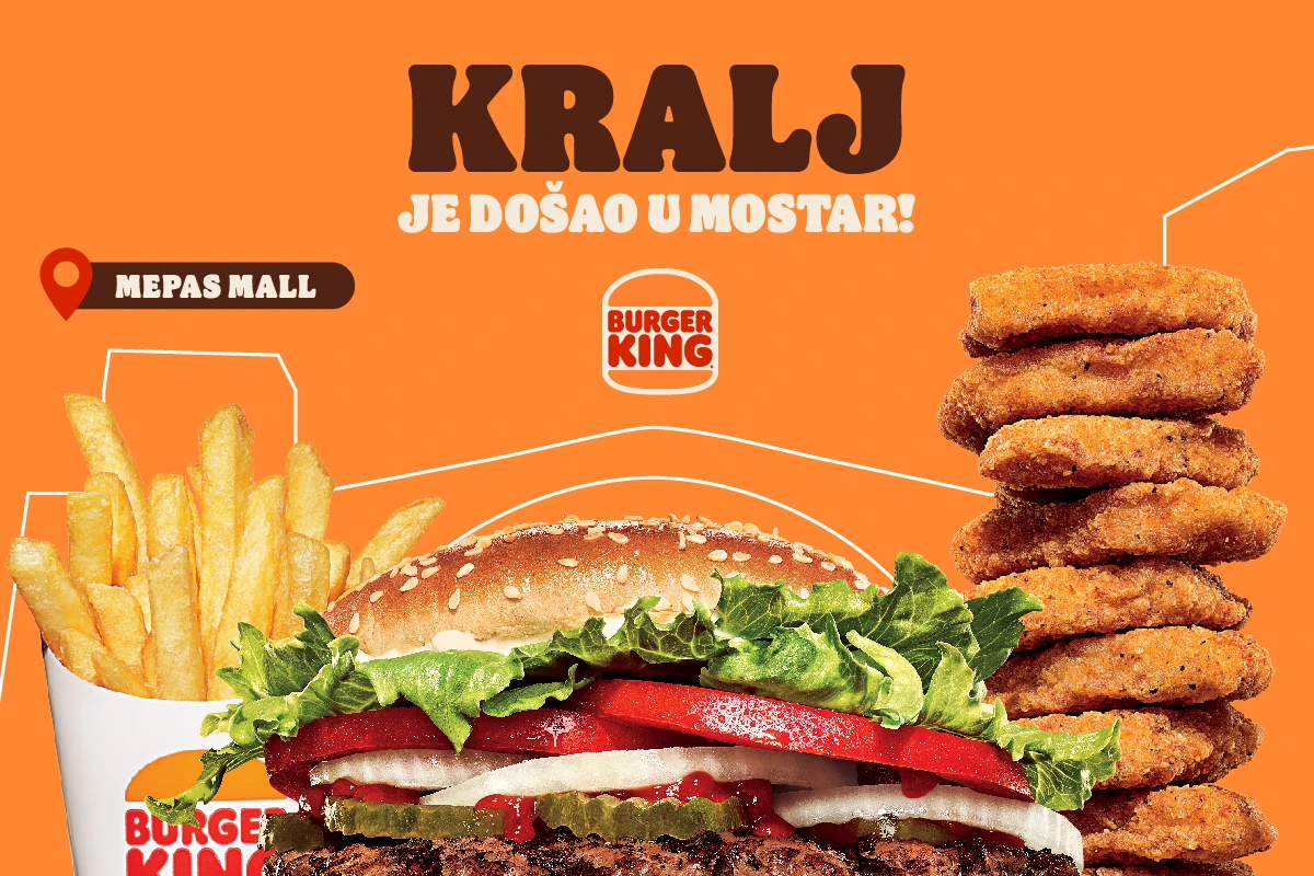 Burger King otvara vrata svog drugog restorana u Mostaru