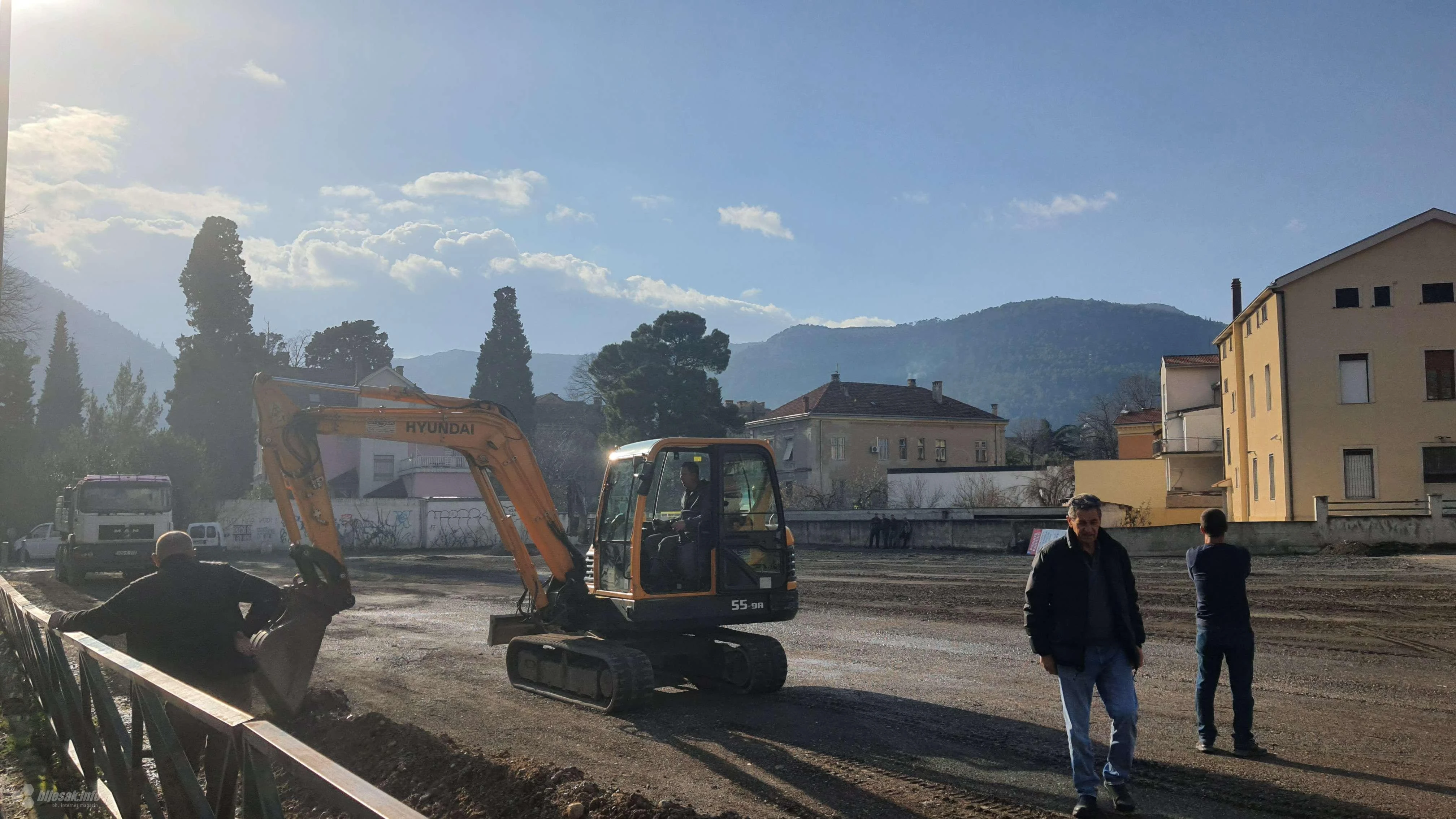 Priprema se lokacija za doček Nove 2024. godine
