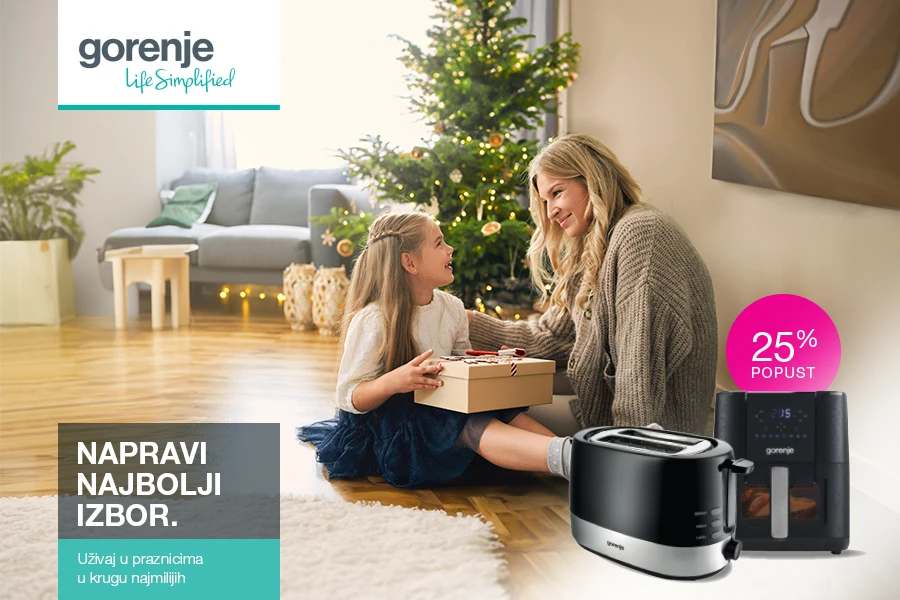 Iskoristite fantastičnu ponudu Hisense / Gorenje Studija za stvaranje prazničnih čarolija