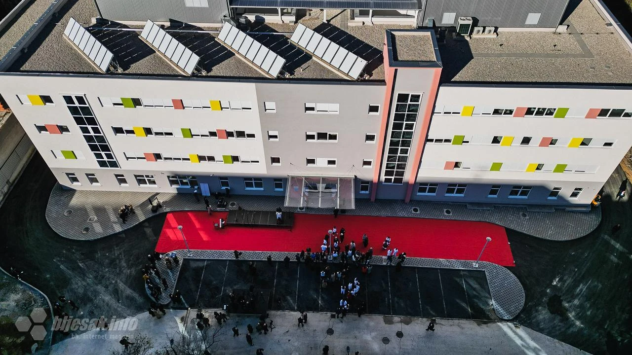 FOTO | Pogled na novu mostarsku pedijatriju iz zraka